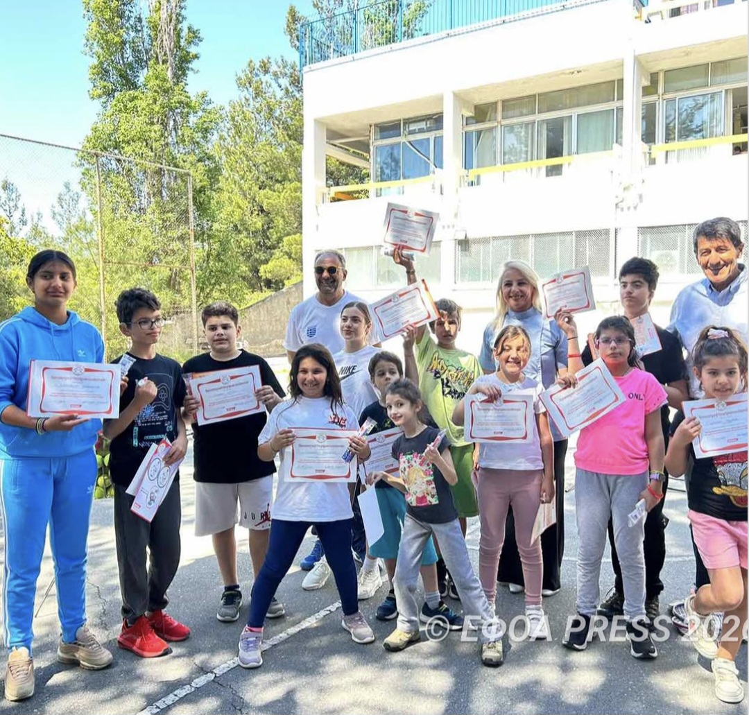 «Η Αντισφαίριση στο Σχολείο» στο Δημοτικό Σχολείο Κωφών