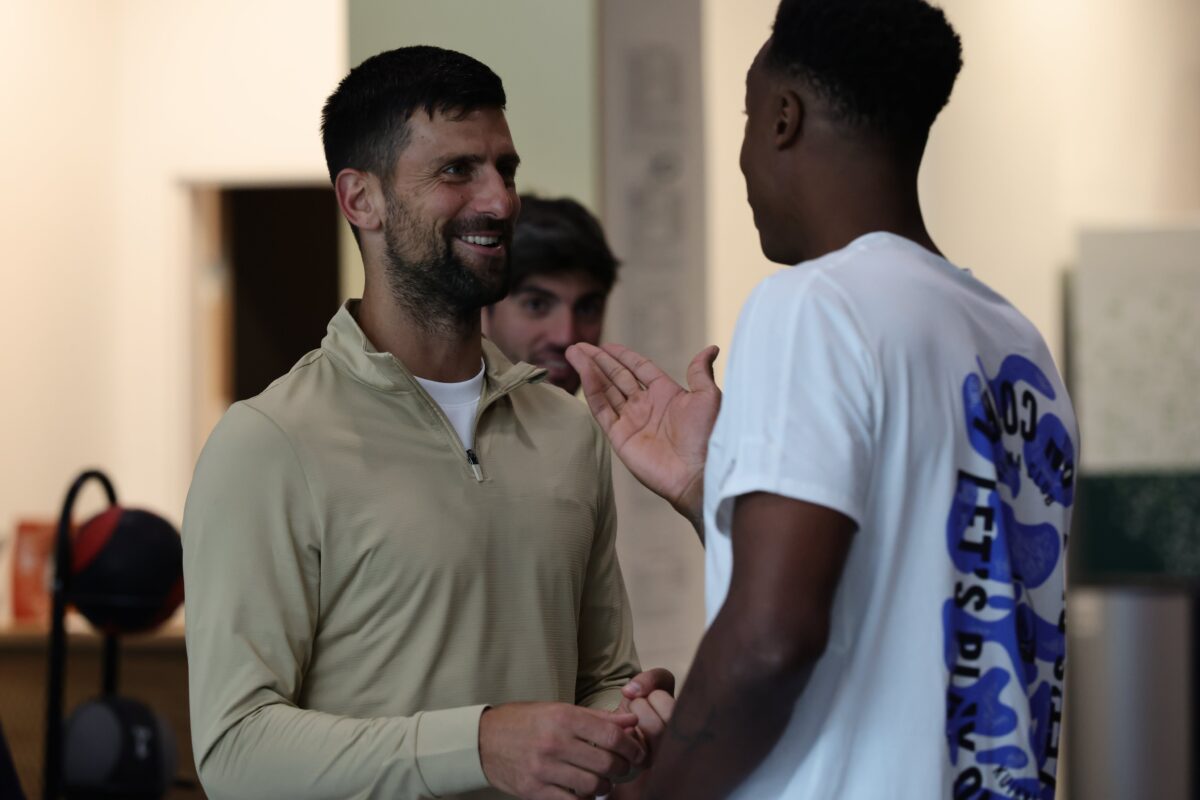 Τζόκοβιτς και Μονφίς τα είπαν πριν το Roland Garros (pics)