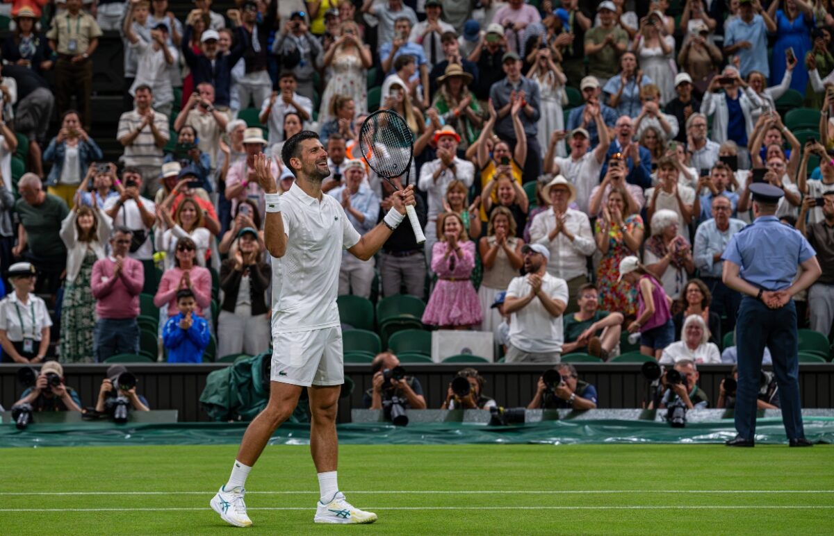 Νόλε, Bad Bunny και Μπέκαμ μαζί στο Wimbledon (pic&vid)