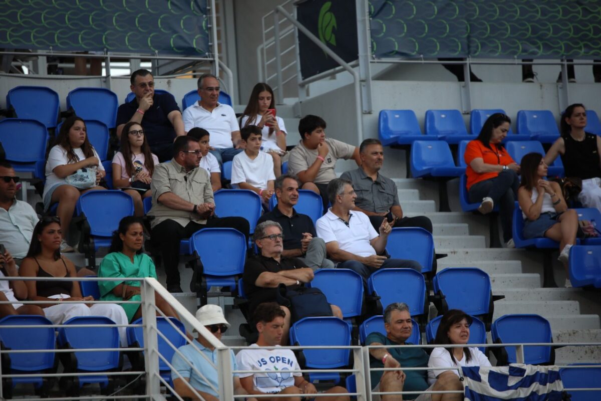 Στο πλευρό της Μαρίας ο Κυριάκος Μητσοτάκης