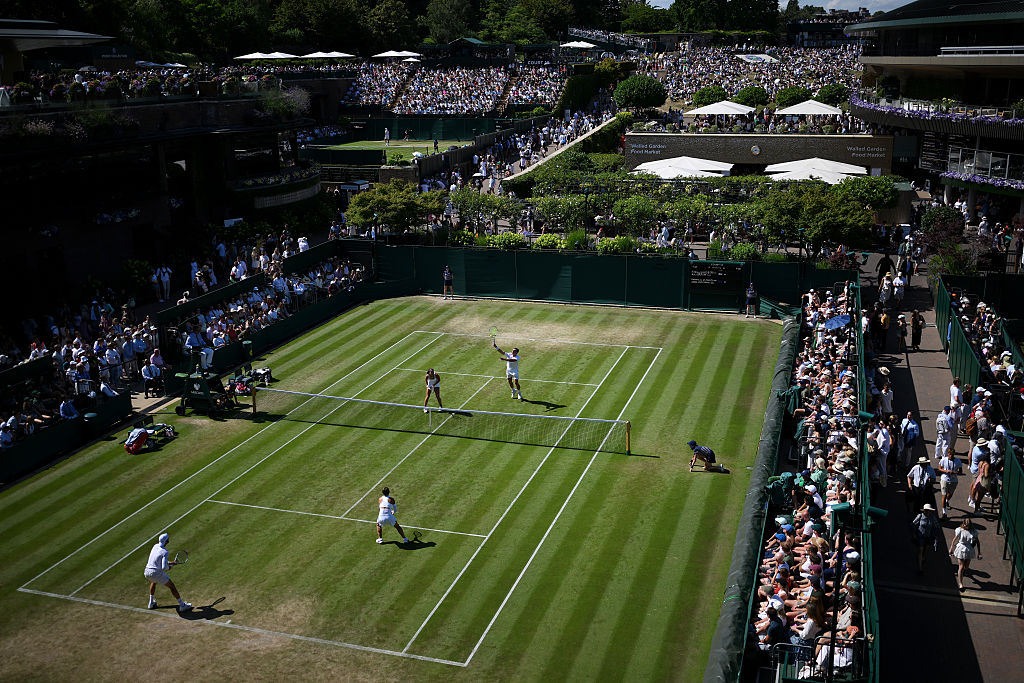 Ένταση στο μικτό στο Wimbledon