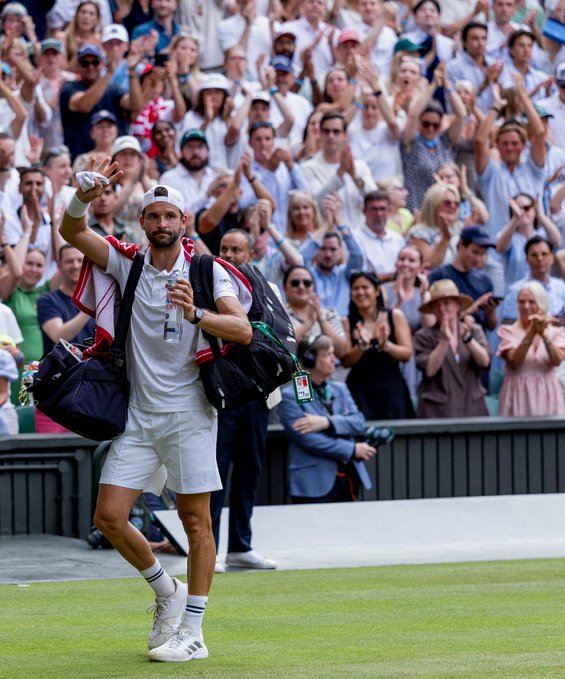 Ντιμιτρόφ: «Στόχος μου πάντα ήταν η κατάκτηση ενός Grand Slam»