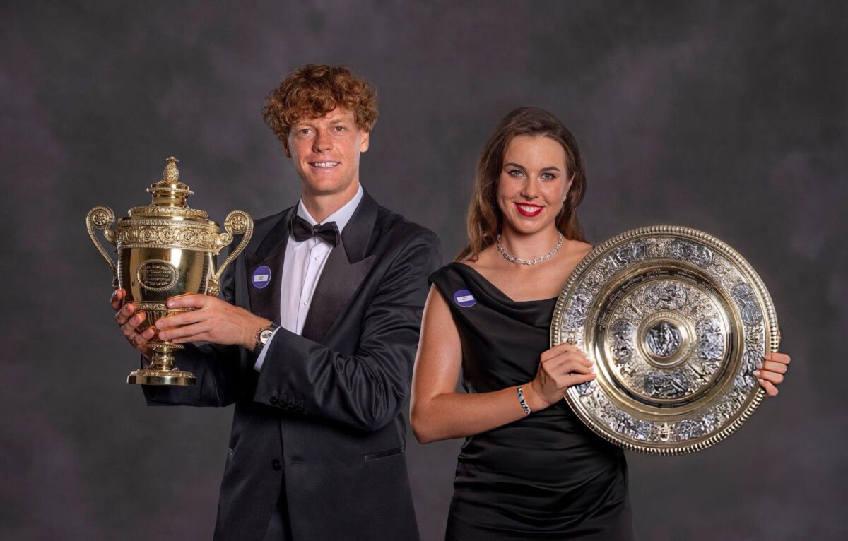 Wimbledon: Στο επίσημο δείπνο των πρωταθλητών Σίνερ και Νόσκοβα