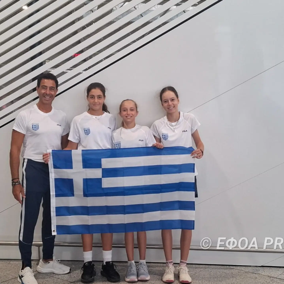 Στην Τουρκία για το European Summer Cups η Ελληνική αποστολή U12