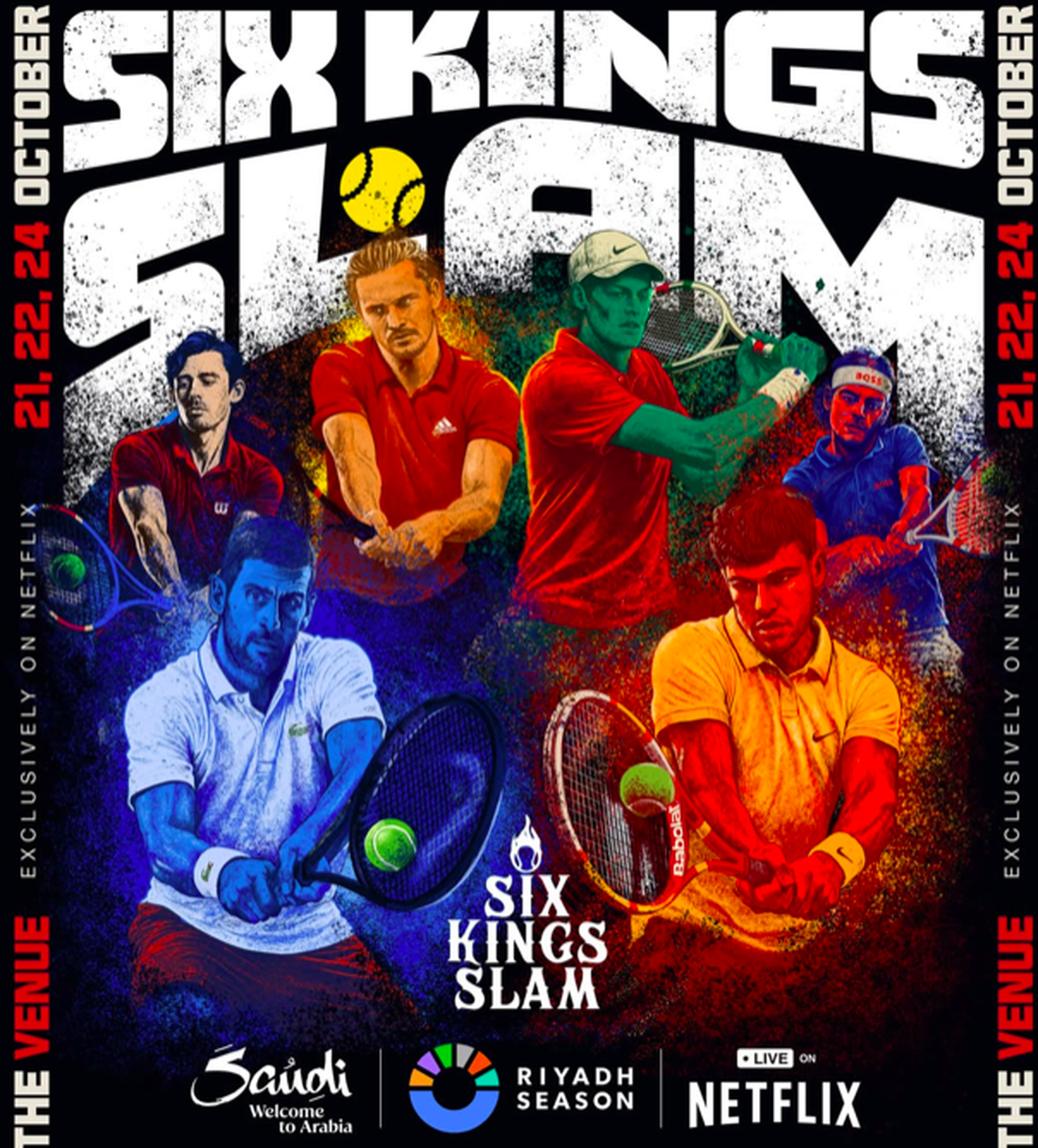 Οι έξι «βασιλιάδες» του Six Kings Slam (pic)