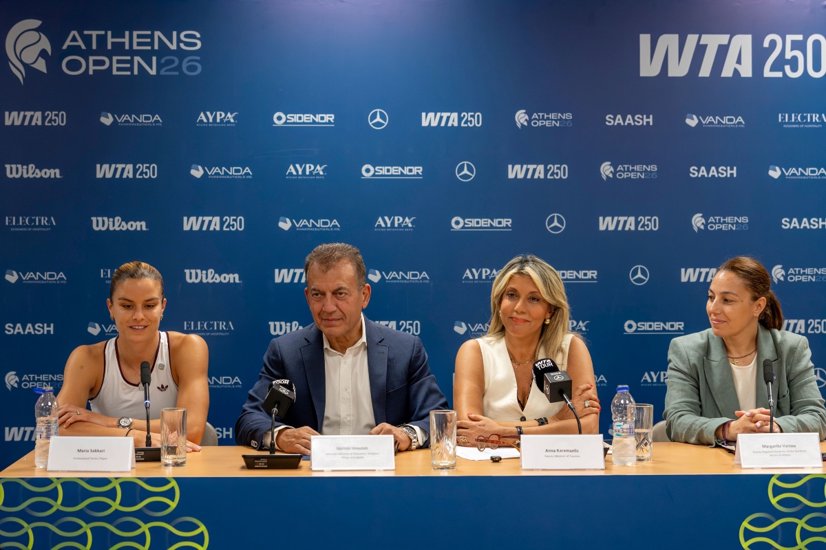 Athens Open: Έναρξη με συνέντευξη τύπου και κλήρωση του κυρίως ταμπλό