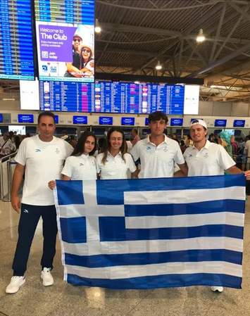 Στην Ιταλία η ελληνική αποστολή για τους Μεσογειακούς αγώνες (pics)