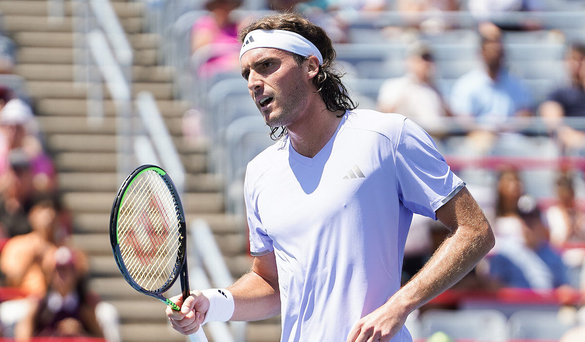 Προπόνηση στο US Open για τον Τσιτσιπά υπό την επίβλεψη του Μουράτογλου (pics)