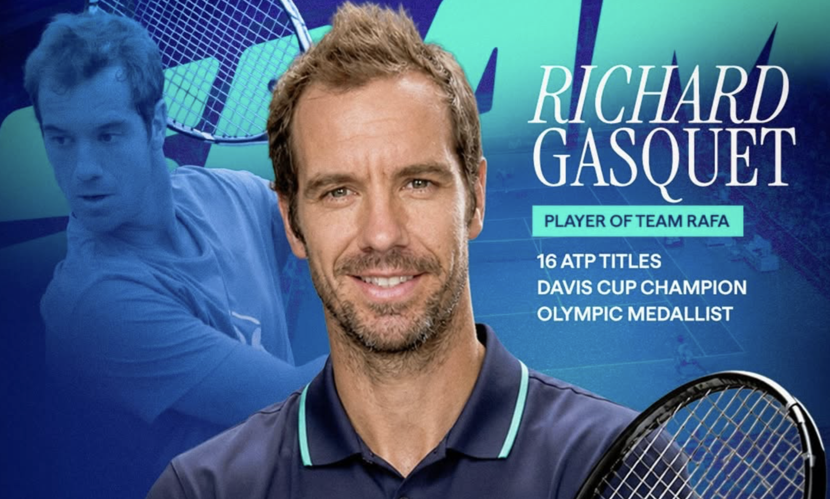 Στο πλευρό του Rafa Nadal Academy Slam και ο Γκασκέ (pic)