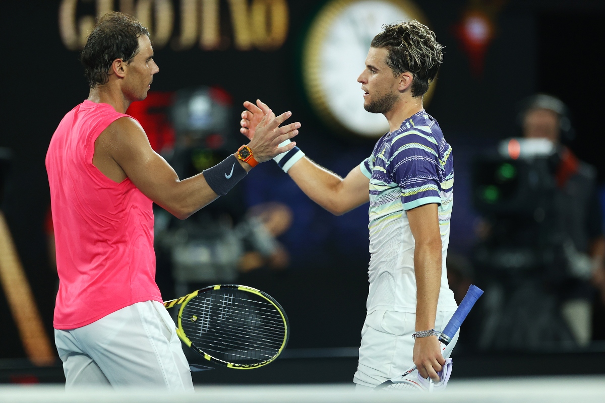 Ο Τιμ στην ομάδα «Μάρεϊ» του Rafa Nadal Academy Slam