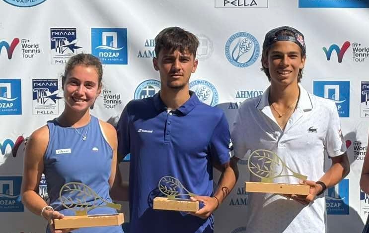 Τριπλό career high για τους Έλληνες στην ITF μετά το J100 της Αριδαίας